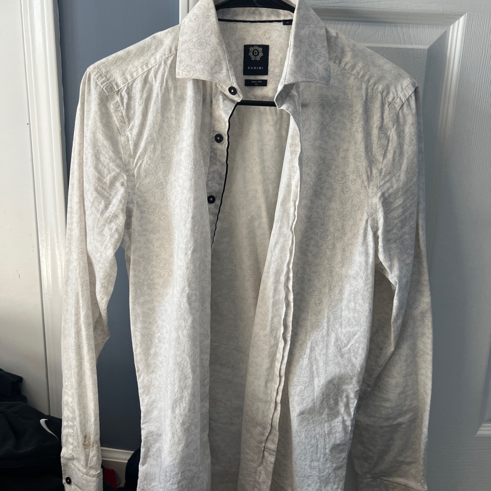 Giorgio Armani Men's White Shirt